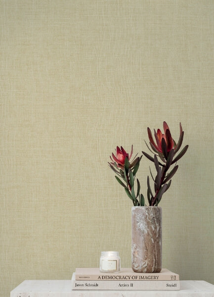 Alba Cream Open Weave Wallpaper
