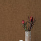 Alba Copper Open Weave Wallpaper