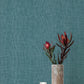 Alba Turquoise Open Weave Wallpaper