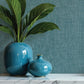 Alba Turquoise Open Weave Wallpaper