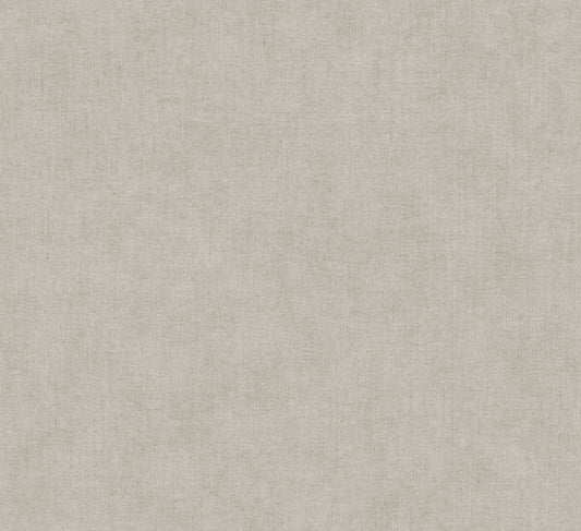 Nuovo Grey Faux Linen Wallpaper