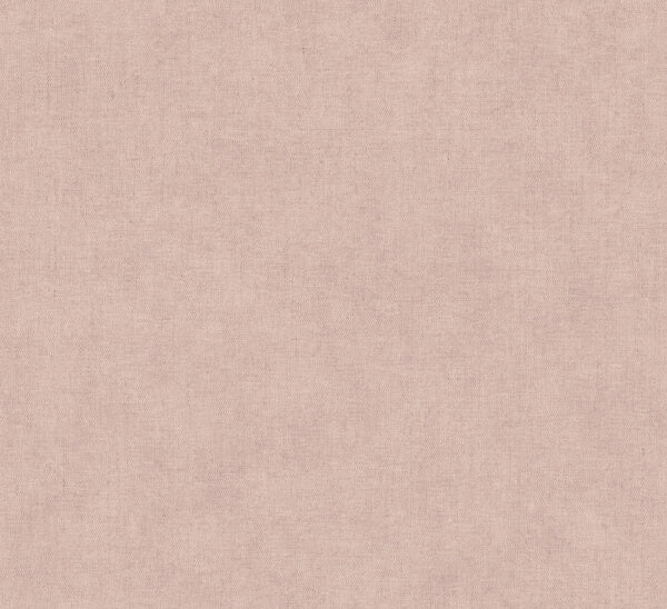 Nuovo Rose Faux Linen Wallpaper