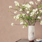 Nuovo Rose Faux Linen Wallpaper