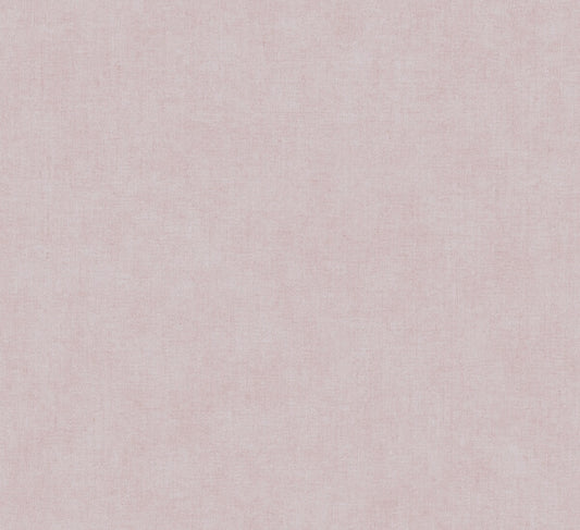 Nuovo Lavender Faux Linen Wallpaper