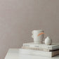 Nuovo Lavender Faux Linen Wallpaper