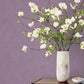 Nuovo Purple Faux Linen Wallpaper