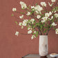 Nuovo Rust Faux Linen Wallpaper
