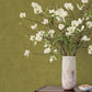 Nuovo Chartreuse Faux Linen Wallpaper