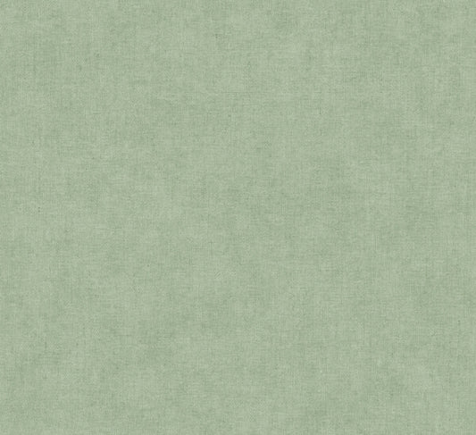Nuovo Light Green Faux Linen Wallpaper