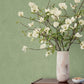 Nuovo Light Green Faux Linen Wallpaper