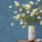 Nuovo Denim Faux Linen Wallpaper