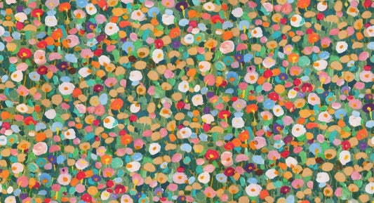 Prato Green Petite Floral Wallpaper