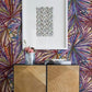 Corifa Purple Palm Leaf Wallpaper