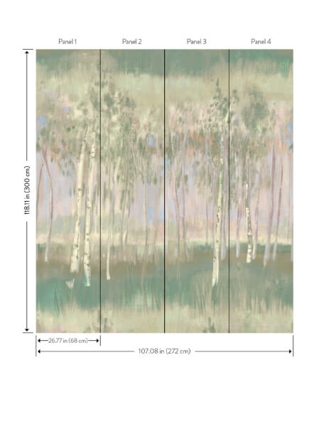Primavera Multicolor Wall Mural