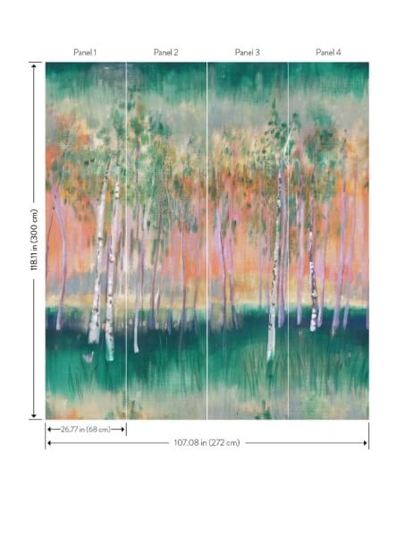 Primavera Sage Wall Mural