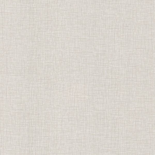 Beau Light Grey Faux Fabric Wallpaper