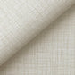 Beau Beige Faux Fabric Wallpaper