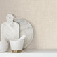 Beau Light Brown Faux Fabric Wallpaper