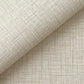 Beau Light Brown Faux Fabric Wallpaper