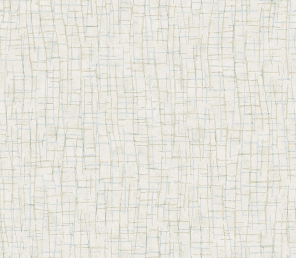Rian Off-White Linear Abstract Wallpaper