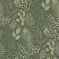 Ängslycka Dark Green Forest Botanicals Wallpaper
