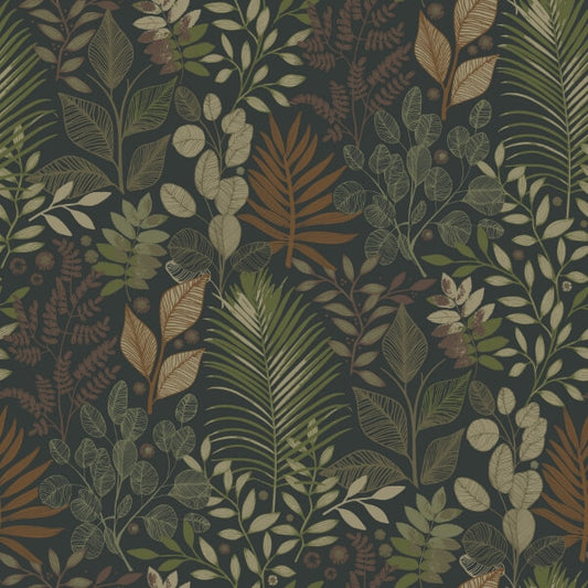 Ängslycka Black Forest Botanicals Wallpaper