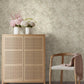 Paradis Beige Bouquet Toss Wallpaper