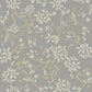 Paradis Slate Bouquet Toss Wallpaper