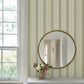 Herrgård Green Stripe Wallpaper
