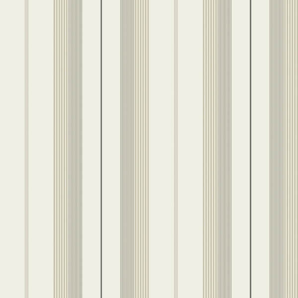 Herrgård Neutral Stripe Wallpaper