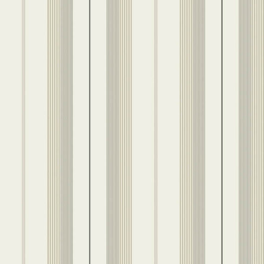 Herrgård Neutral Stripe Wallpaper