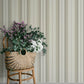 Herrgård Neutral Stripe Wallpaper