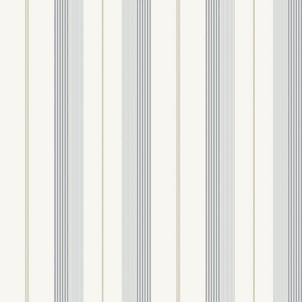 Herrgård Light Blue Stripe Wallpaper
