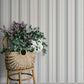 Herrgård Light Blue Stripe Wallpaper