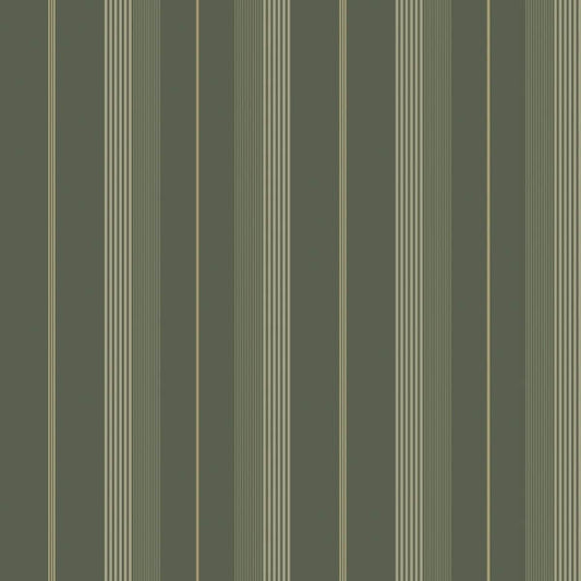 Herrgård Evergreen Stripe Wallpaper