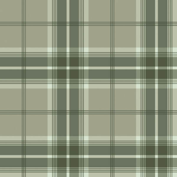 Emma Evergreen Plaid Wallpaper