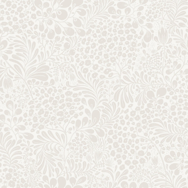 Siv Dove Botanical Wallpaper
