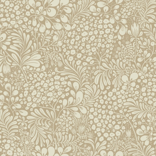 Siv Chestnut Botanical Wallpaper