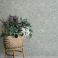Siv Slate Botanical Wallpaper