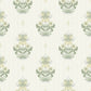 Gullvie White Pansies Wallpaper