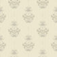 Gullvie Cream Pansies Wallpaper