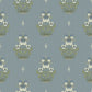 Gullvie Light Blue Pansies Wallpaper