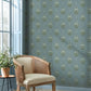 Gullvie Light Blue Pansies Wallpaper