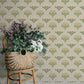 Maj Light Grey Floral Damask Wallpaper