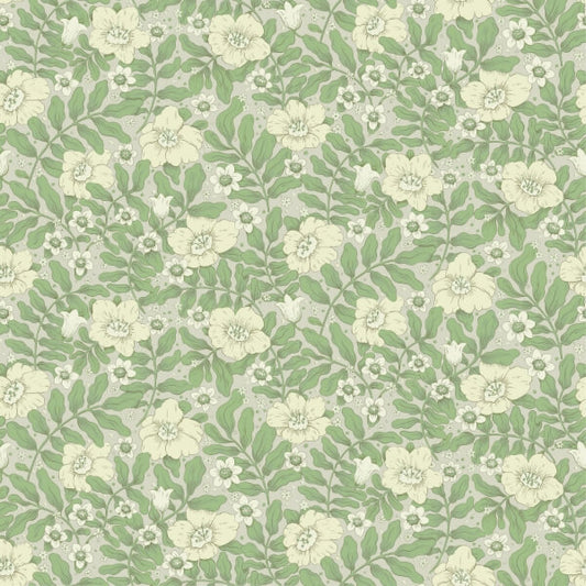 Maggan Jade Floral Trail Wallpaper