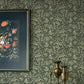 Syren Evergreen Dainty Floral Wallpaper