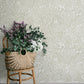 Siv Dark Grey Botanical Wallpaper