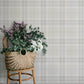 Emma Dove Plaid Wallpaper
