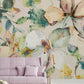 Florian Teal Wall Mural