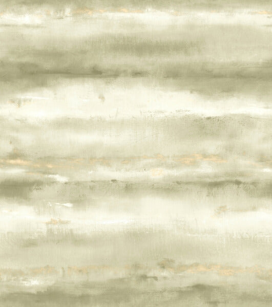 Aveline Green Wall Mural